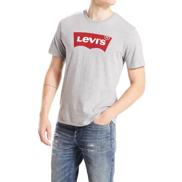 Levi`s - Men T-Shirt - grey / XS - Clothing T-shirts