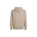 Beige hooded sweatshirt from the back, featured in Calvin Klein Men Sweatshirts collection