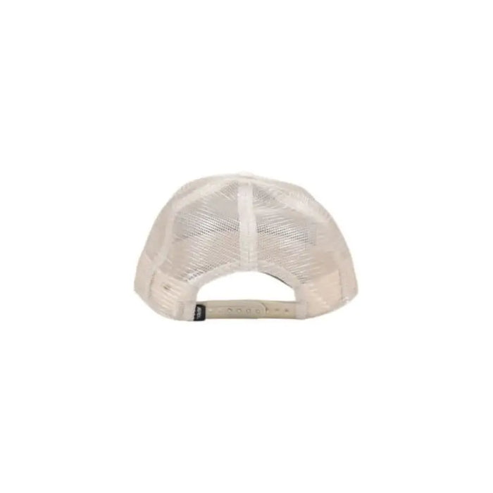 Beige mesh-backed baseball cap rear view from Goorin Bros Men Cap collection