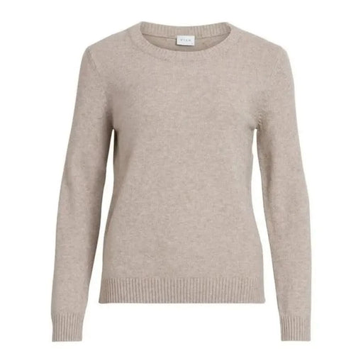 Vila Clothes - Women Knitwear - beige / XS - Clothing