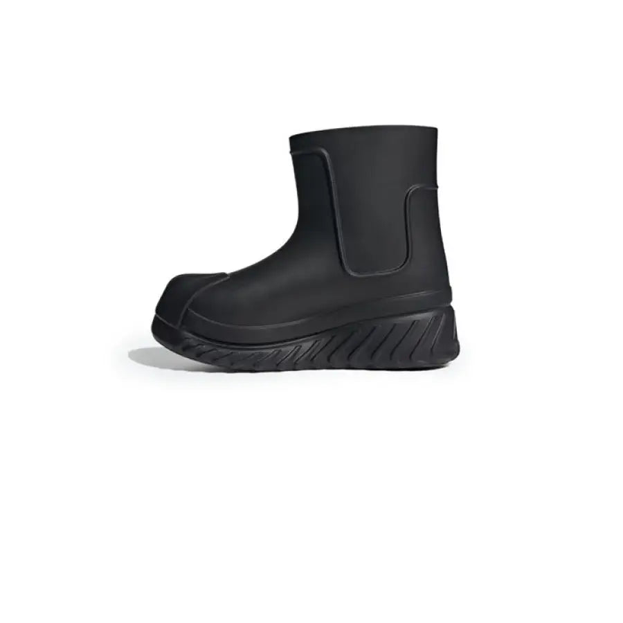 Black ankle-high boot with thick treaded sole - Adidas Women Boots
