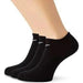 Nike black ankle socks with white logo for men