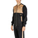 Black athletic jacket with metallic copper and gold accents from Alviero Martini Prima Classe