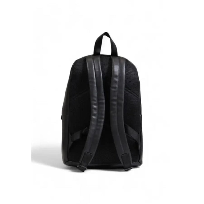 Black Calvin Klein Men Bag featuring padded shoulder straps and sleek design