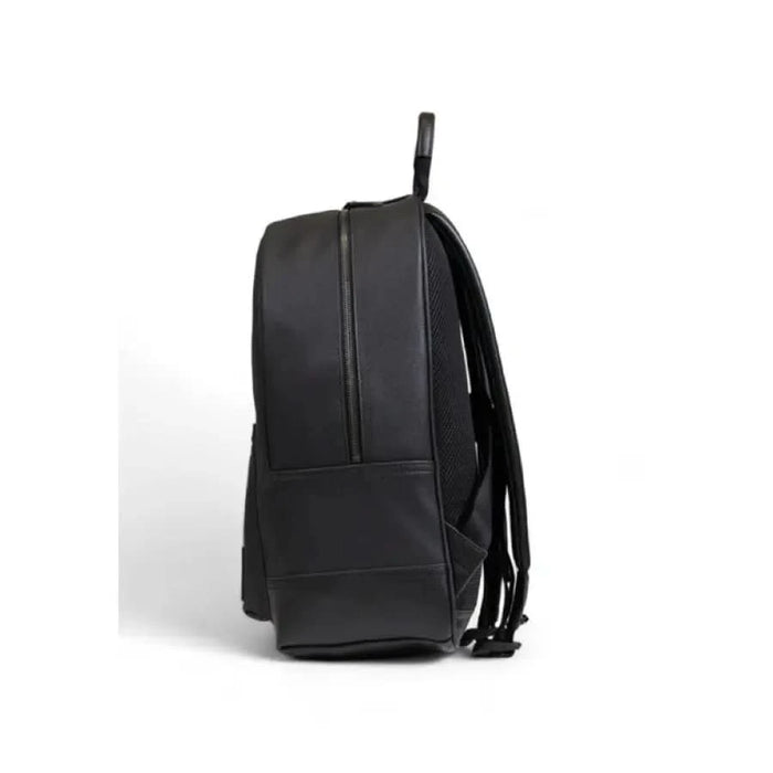 Black backpack with sleek design from Calvin Klein Men Bag collection