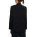 Back view of Desigual Women’s Black Blazer, showcasing sleek design and tailored fit