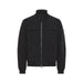 Peuterey Men Blazer - Black bomber jacket with zipper for spring summer product.