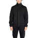 Black high-neck jacket with minimalist design from Antony Morato for men