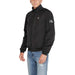 Black Calvin Klein zip-up jacket worn with jeans, featured in Calvin Klein Men Jacket