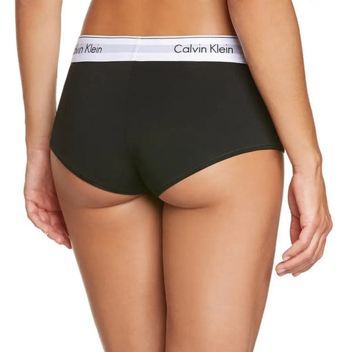 Black Calvin Klein women’s underwear with white waistband - Calvin Klein Women Underwear