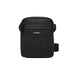 Black Calvin Klein crossbody messenger bag featuring zippered compartments for organization