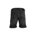 Black denim shorts with back pockets from Jack & Jones for men, ideal for casual wear