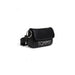 Black Tommy Hilfiger fanny pack with TOMMY text, stylish women’s belt bag