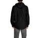 Black hooded jacket viewed from the back, part of Antony Morato Men collection