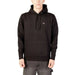 Black hooded sweatshirt with small logo from Tommy Hilfiger Jeans Men Sweatshirts collection