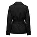 Only Women Jacket in black with belt, exemplifying urban style clothing and city fashion