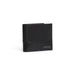 Black leather Calvin Klein wallet with textured design, stylish accessory for men