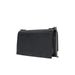 Black leather clutch purse with chain strap from Calvin Klein Women Bag collection