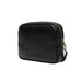 Black leather cosmetic bag with zipper closure in Calvin Klein Black Shopper Bag for Men