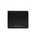 Black leather wallet with Tommy Hilfiger logo, ideal for Tommy Hilfiger men