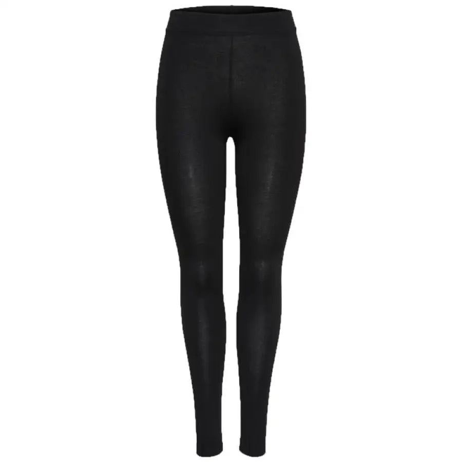 Only Women Black Leggings - Tight-Fitting Pants for Stylish and Comfortable Wear