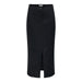 Black maxi skirt with front slit from Jacqueline De Yong Women Skirt collection