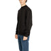 Black mock turtleneck sweater worn with jeans from Calvin Klein Men Sweatshirts collection