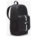 Black Nike Men Bag backpack featuring a white logo and stylish accents