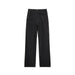 Black pinstriped straight-leg dress pants from Desigual Women Jeans collection