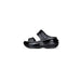 Black platform sandal with chunky sole and open-toe design - Crocs Women Sandals