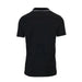 Black polo shirt with white collar trim from Armani Exchange Men Polo collection