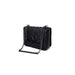 Black quilted leather handbag with chain strap from Love Moschino Women Bag collection