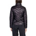 Black quilted puffer jacket from the back featured in Only Women Jacket collection