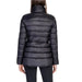 Black quilted puffer jacket back view from Peuterey Women Jacket collection