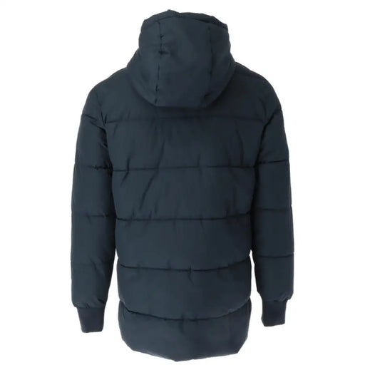 Black quilted winter puffer jacket with hood from Gaudì Men’s collection