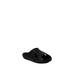 Black rubber slide sandal with circular cutouts from Antony Morato Men Slippers