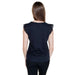 Vero Moda Women’s Black Sleeveless Top with Lace-Trimmed Cap Sleeves - Back View