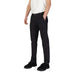 Black straight-leg dress pants with side pockets from Borghese Men Trousers collection