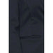 Ichi Ichi women blazer featuring a sleek black suit with a single plea detail