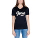 Black ’Guess’ logo t-shirt worn with blue jeans, featured in Guess - Guess Women T-Shirt