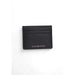 Black Tommy Hilfiger card holder with multiple card slots in Tommy Hilfiger Men Wallet