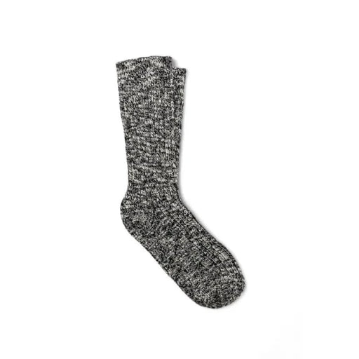 Black and white marled knit sock from Birkenstock Women Underwear collection