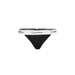 Black women’s thong underwear with Calvin Klein waistband, Calvin Klein Underwear