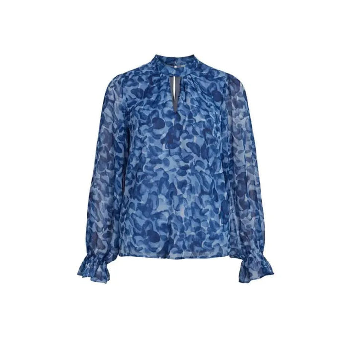 Vila Clothes - Women Blouse - blue / 34 - Clothing