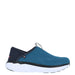 Blue and navy slip-on Mares Men Sneakers with thick white sole for athletic comfort