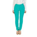 Bright turquoise skinny jeans with beige heels from Rinascimento Women Trousers