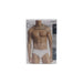 Calvin Klein Men’s Underwear package featuring a model in white briefs