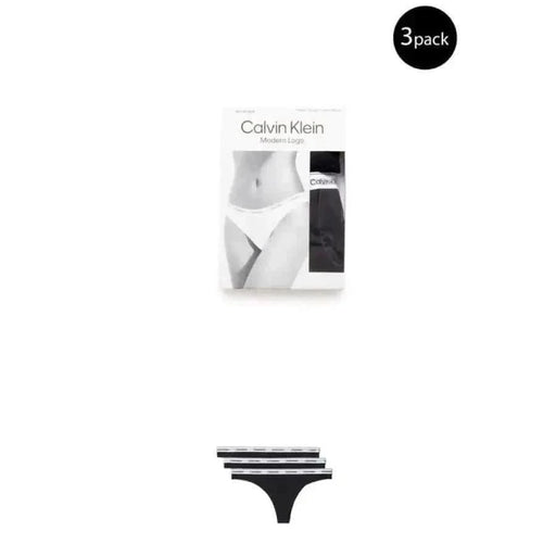 Calvin Klein Women’s Thong Underwear 3-Pack - Comfortable, Stylish, and Sexy