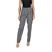 Gray high-waisted pleated dress pants with tapered legs from Vila Clothes Women Trousers