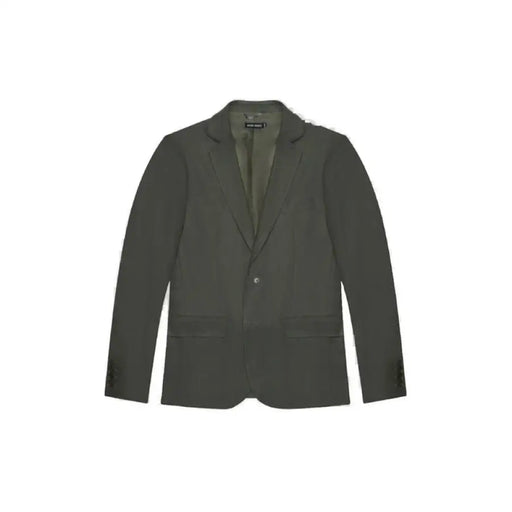 Antony Morato green blaze jacket with black lapel perfect for urban style clothing